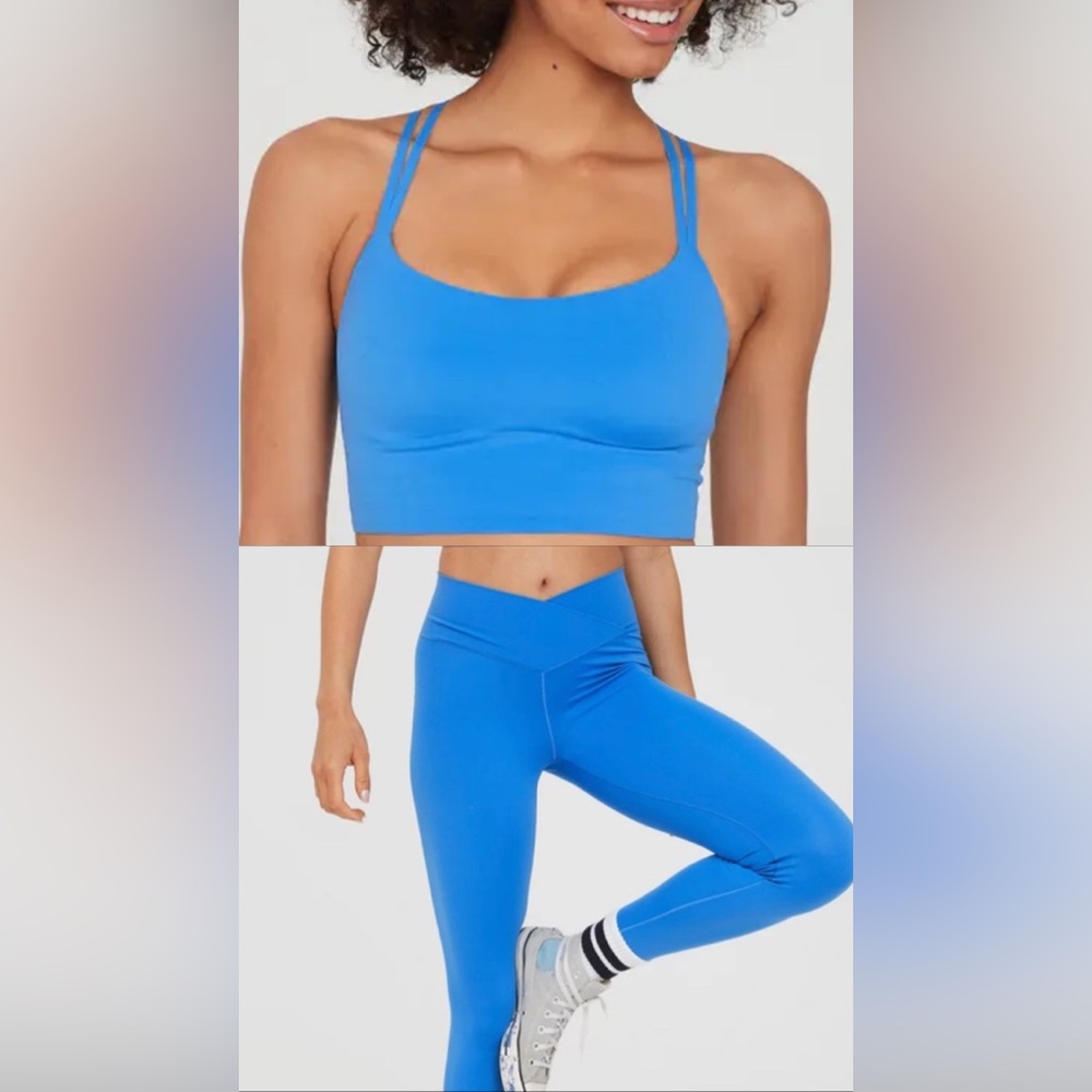 Offline by Aerie Real Me High Waisted Leggings & Hold Up Sports Bra Set